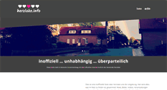 Desktop Screenshot of herzlake.info